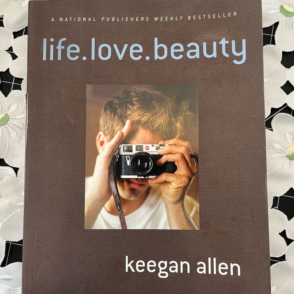 Life Love Beauty Book by Keegan Allen